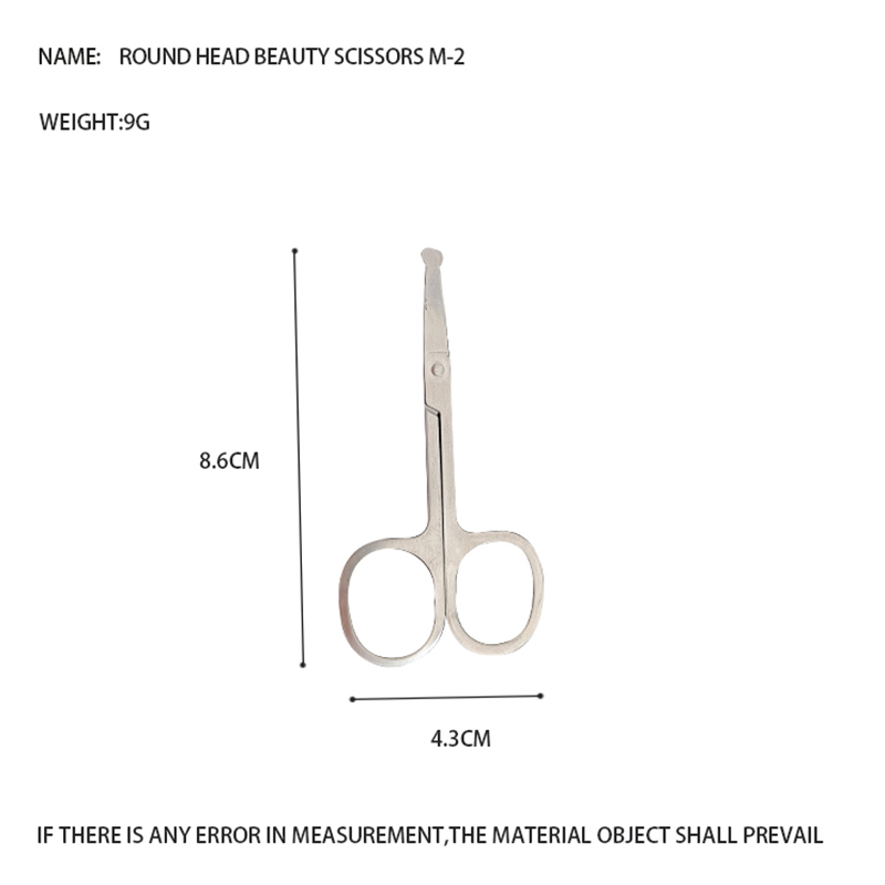 Gunting kecantikan hujung runcing M-1/kepala bulat M-2