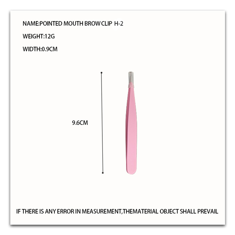 Pinset kening mulut dicangkuk H-1/penjepit kening mulut runcing H-2