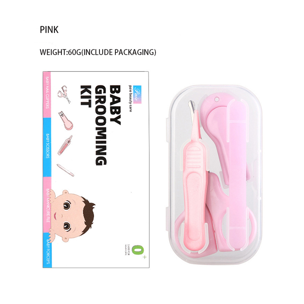 4 PCS set penjagaan kuku saiz kecil untuk bayi dan kanak-kanak 004