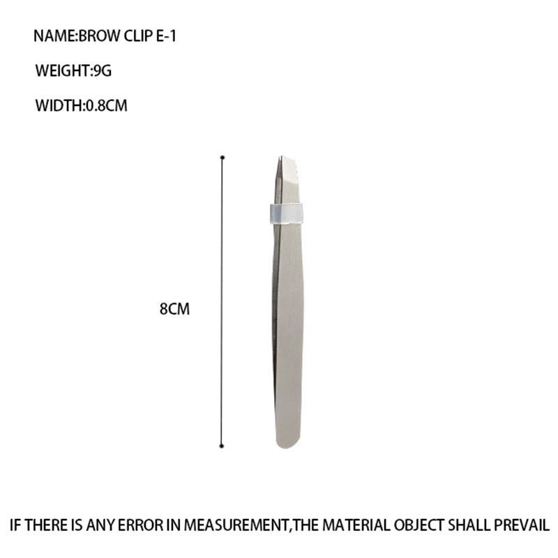 Pinset kening E-1