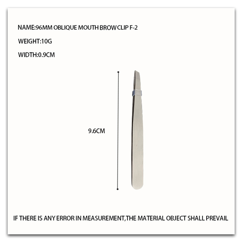 Pinset kening rata F-1/penjepit kening serong F-2